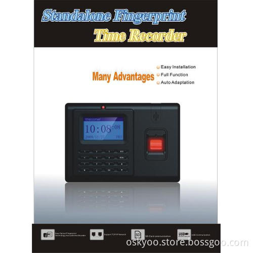 Professional Fingerprint Time Attendance Recorder and Access Control Systems (OS-NU2000)